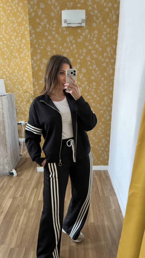 Chandal combinado negro