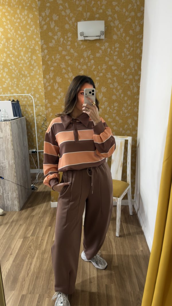 Pantalón ballon marrón
