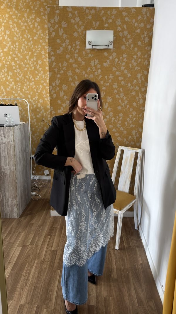 Blazer básica negra