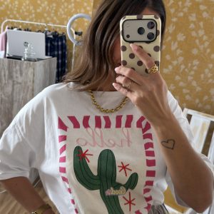 Camiseta cactus oversize