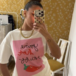 Camiseta oversize spicy