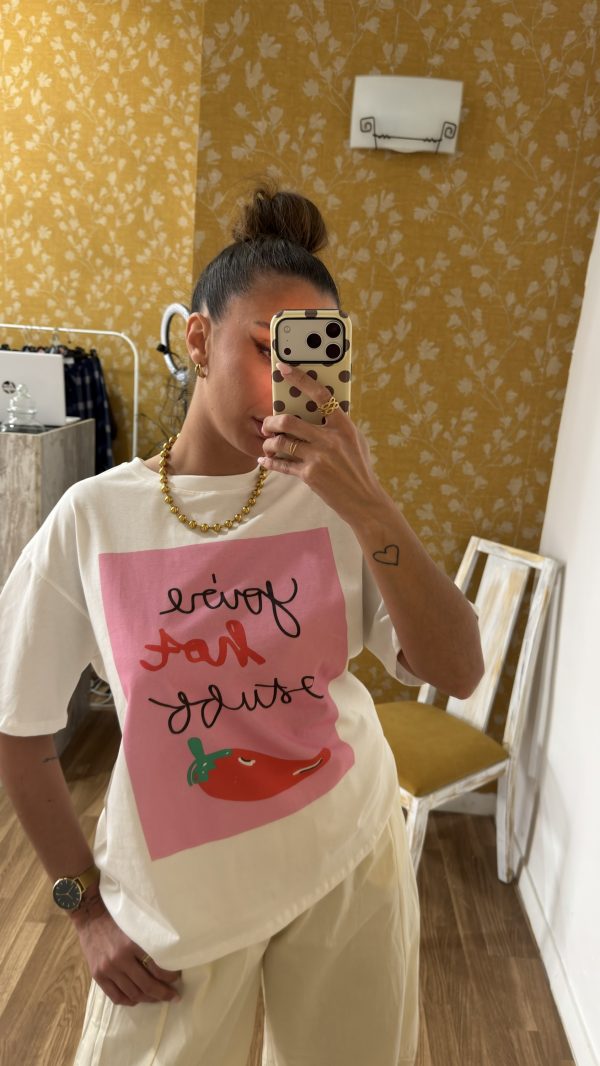 Camiseta oversize spicy