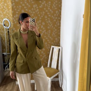 Pantalón bombacho satén