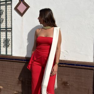 Conjunto Sáez rojo