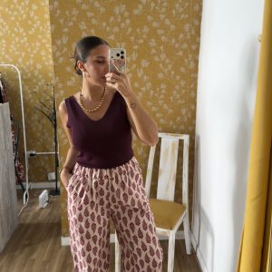 Pantalón algodón bombacho