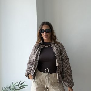 Pantalón cargo beis