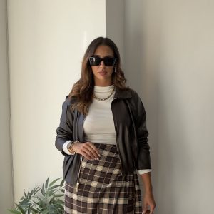 Falda cuadros